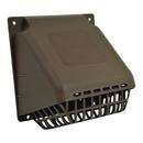 Deflecto Brown 4 in. Dryer Vent Hood 