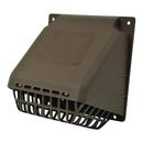 Deflecto Brown 4 in. Dryer Vent Hood 
