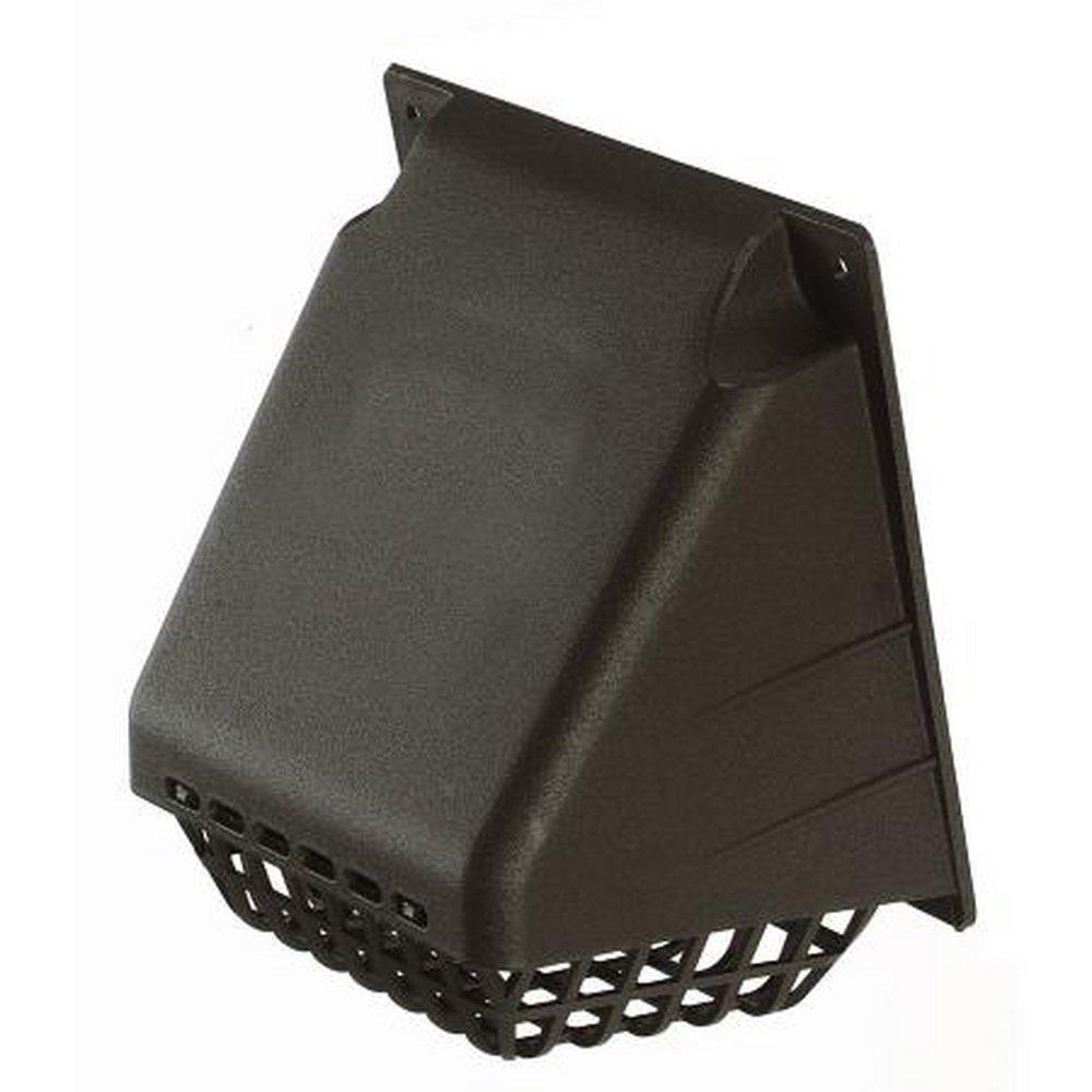 Deflecto Brown 4 in. Dryer Vent Hood 