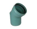12 in. Gasket x Spigot Heavy Wall Fabricated Straight DR 26 PVC 45 Degree Elbow