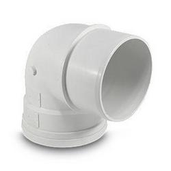 12 in. Spigot x Gasket Straight SDR 26 Heavy Wall PVC Sewer 90 Degree Elbow