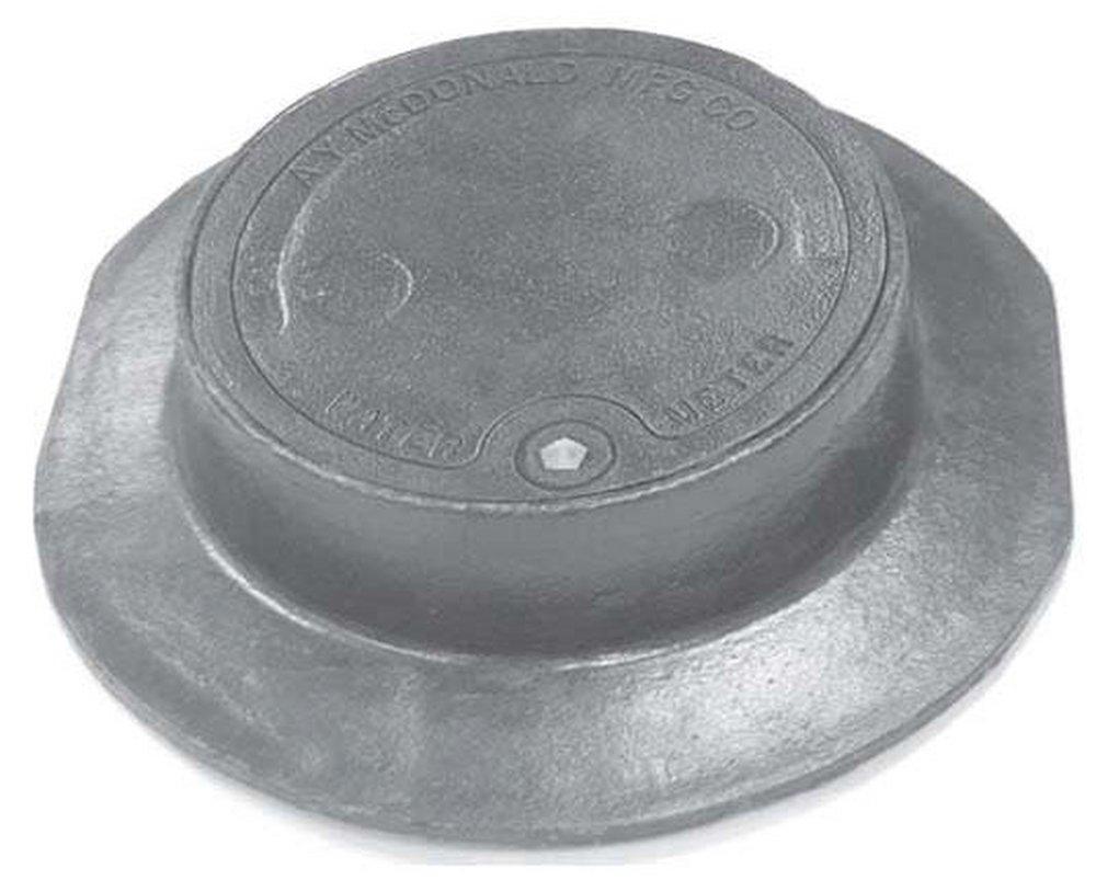 A.Y. McDonald 32A Frame & Cover with Right IPT Tap on Pipe 