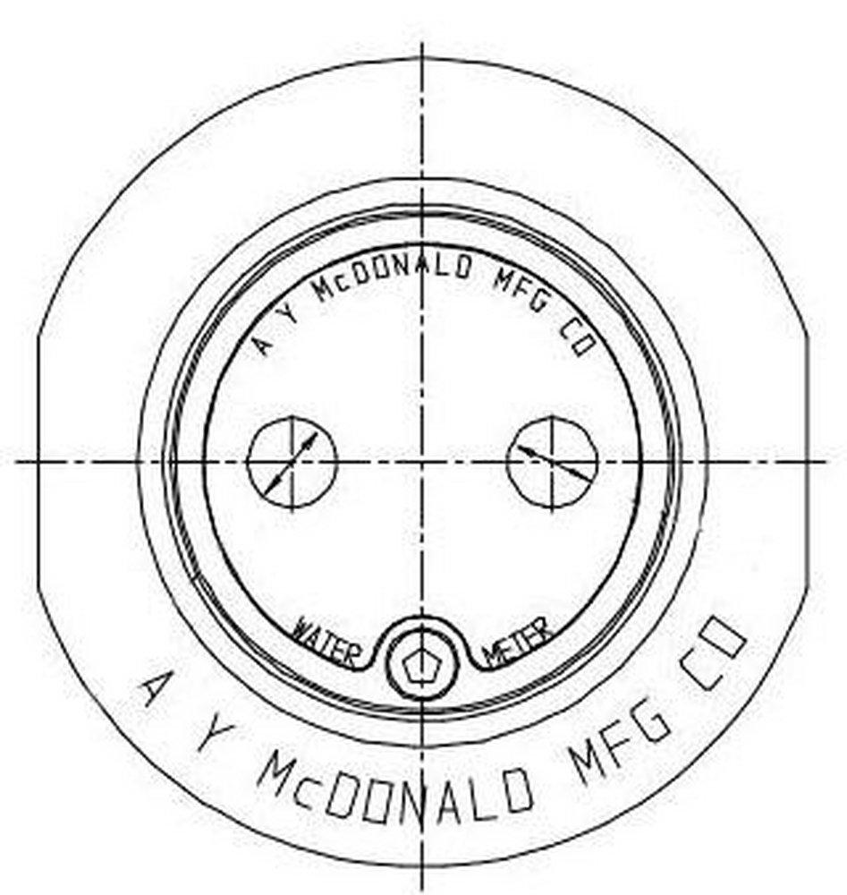 A.Y. McDonald Black Frame and Cover with Double Tap 
