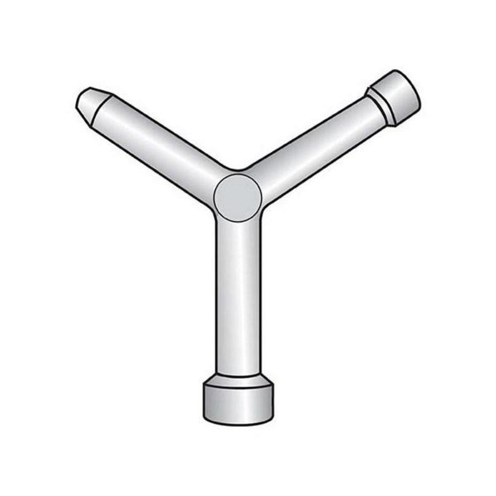 A.Y. McDonald 2 in. Meter Box Key 