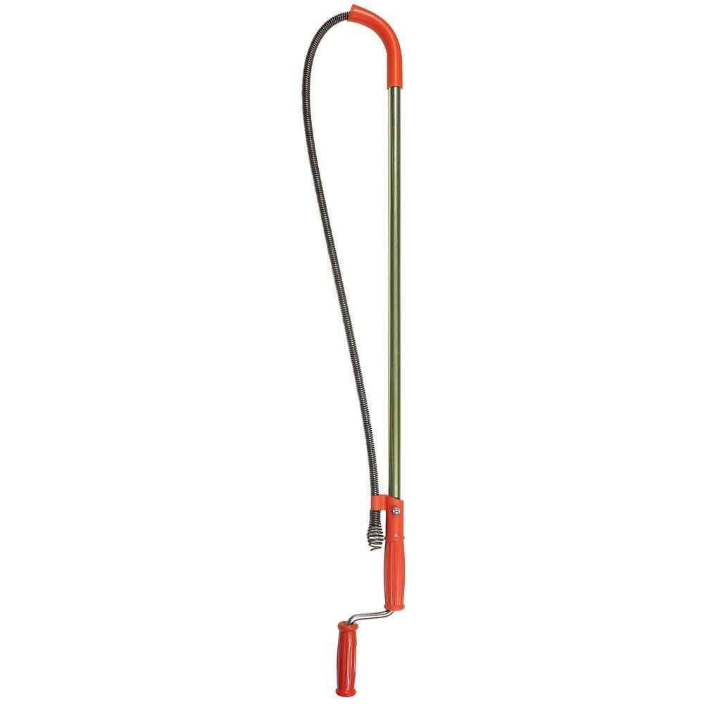 General Pipe Cleaners Silver Closet Auger with Regular Head 