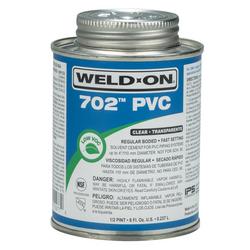 8 oz. Fast Set Plastic Clear Pipe Cement