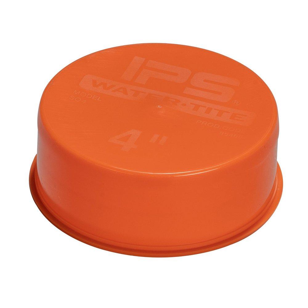 Test-Tite&reg; Orange Slip-On DWV and Plastic Dust Cap 