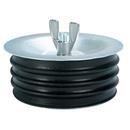 4 in. Metal Wing Nut Test Plug