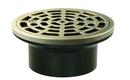 Sioux Chief Hub Plastic Nickel Bronze Floor Drain 