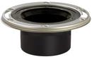 Sioux Chief Black 3 x 4 in. Flush to Floor Open Closet Flange 