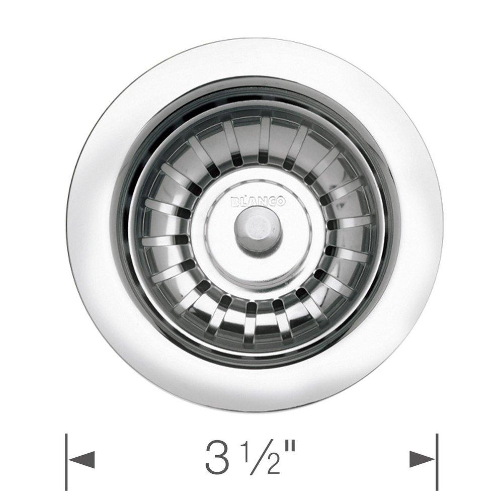 BLANCO Chrome 3-1/2 in. Basket Strainer 
