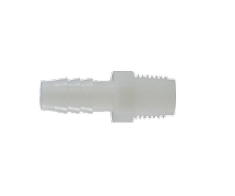 Midland Metal Manufacturing White MPT x Socket Weld Schedule 40 PVC Adapter in White 