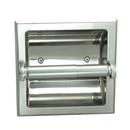PROFLO&reg; Polished Chrome Recessed Mount Toilet Tissue Holder 