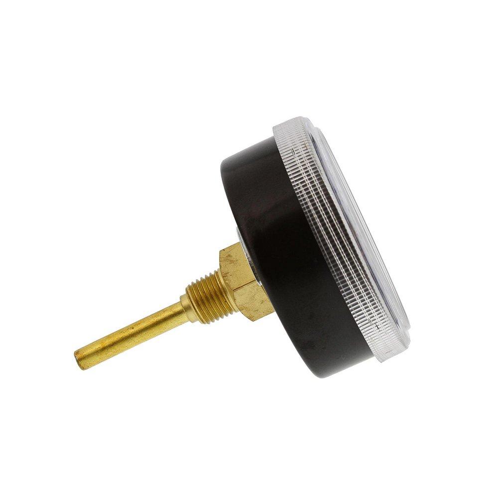Jones Stephens Black 2-1/2 x 1/4 in. NPT Pressure Gauge 