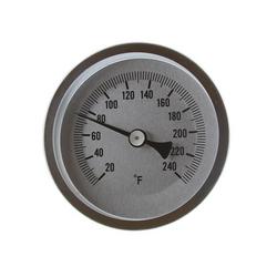 20 to 240 Deg F Angle Outlet Bi-metal Dial Thermometer