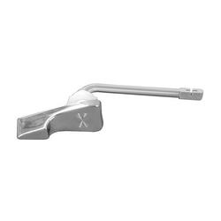 Tank Trip Lever for American Standard 4 in. Plastic Arm with Plastic Spud for Beaded Chain in Chrome