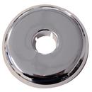 2 in. Plastic Hinged Escutcheon in Chrome