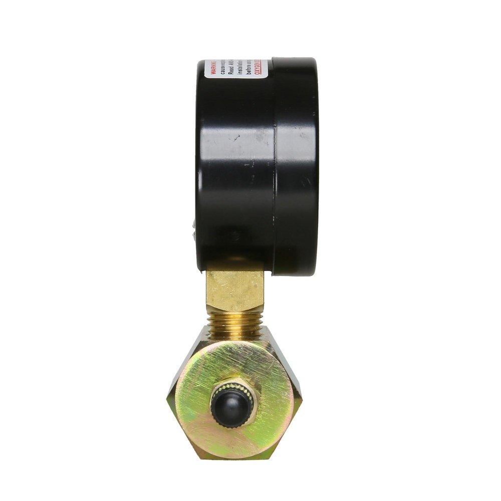 Jones Stephens Black Garden Hose Water Test Gauge Assembly 