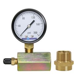 200 psi Garden Hose Water Test Gauge Assembly