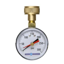 300 psi Water Test Gauge with Indicator Arm