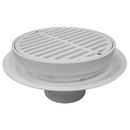 Jones Stephens PVC Heavy Duty Traffic Drain with PVC Full Grate 