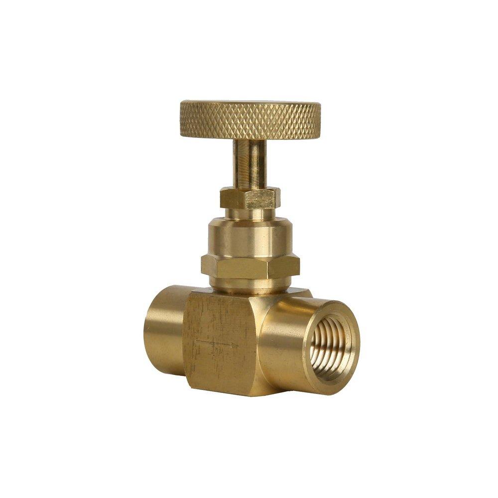1/4 in. Needle Valve for Pressure Gauge 
