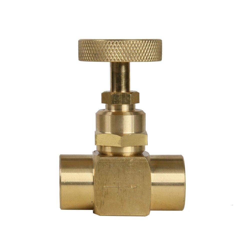 1/4 in. Needle Valve for Pressure Gauge 