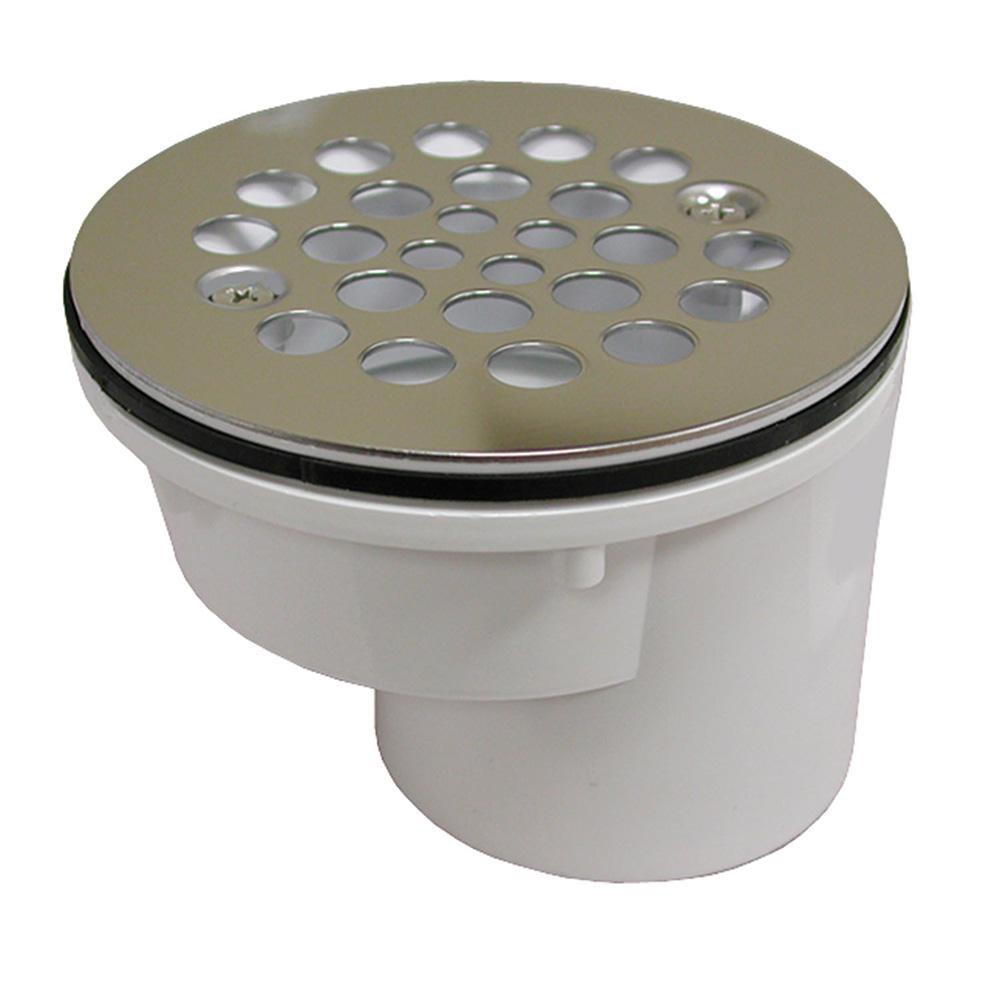 Jones Stephens Threaded PVC Stainless Steel Shower Drain 