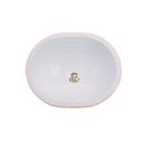 9X16 Undercounter Lavatory Santa Fe 1WHIT 