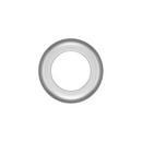 Jones Stephens Chrome Plated 1-1/4 in. Steel Tubular Escutcheon 