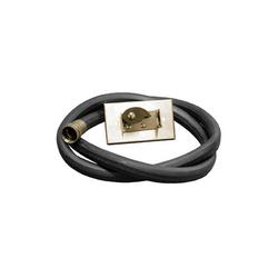 Hose with Bracket in Black