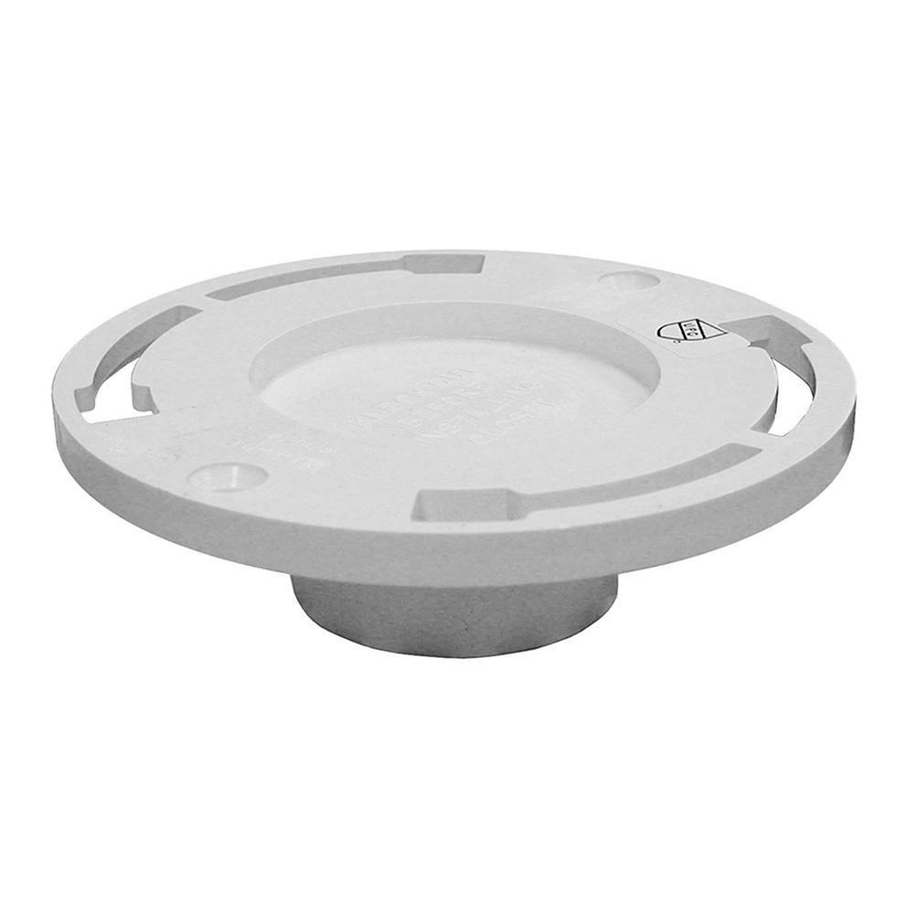Jones Stephens White 3 in. PVC Closet Flange 