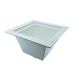 9-3/16 x 9-3/16 x 8 in. Floor Mount PVC Floor Sink