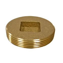 2-1/2 in. Countersunk Heavy Pattern Brass Plug