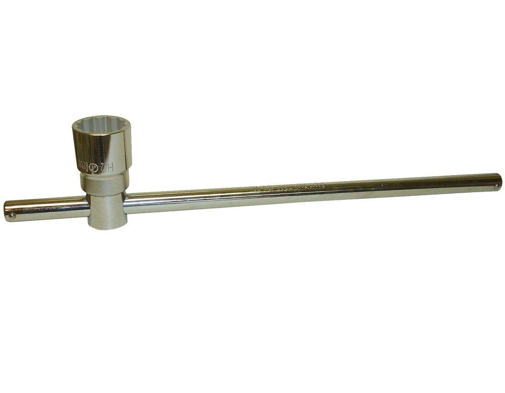 PLUMB-PRO Polished Chrome 1-1/2 x 3/4 in. Head Water Heater Element Wrench 