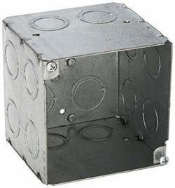 2 x 2 x 2 in. Concealed Knockout Box Only