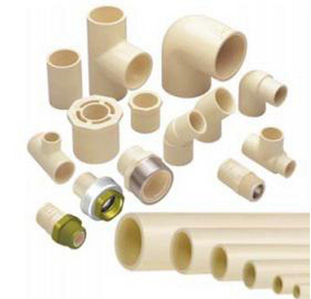 Tan Socket Straight Schedule 40 CTS CPVC 45 Degree Elbow 