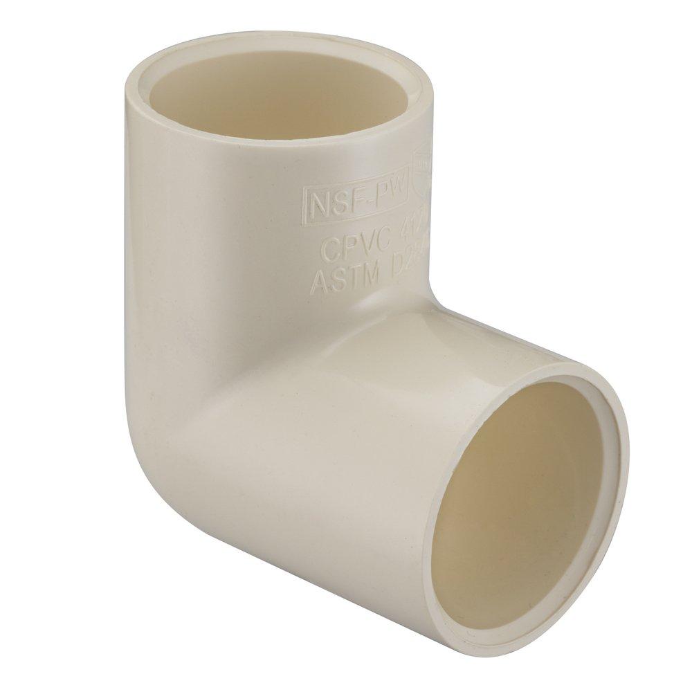 Tan Socket Straight CTS CPVC 90 Degree Elbow 