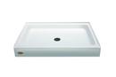 JACUZZI&reg; White 42 in. Rectangle Shower Base 