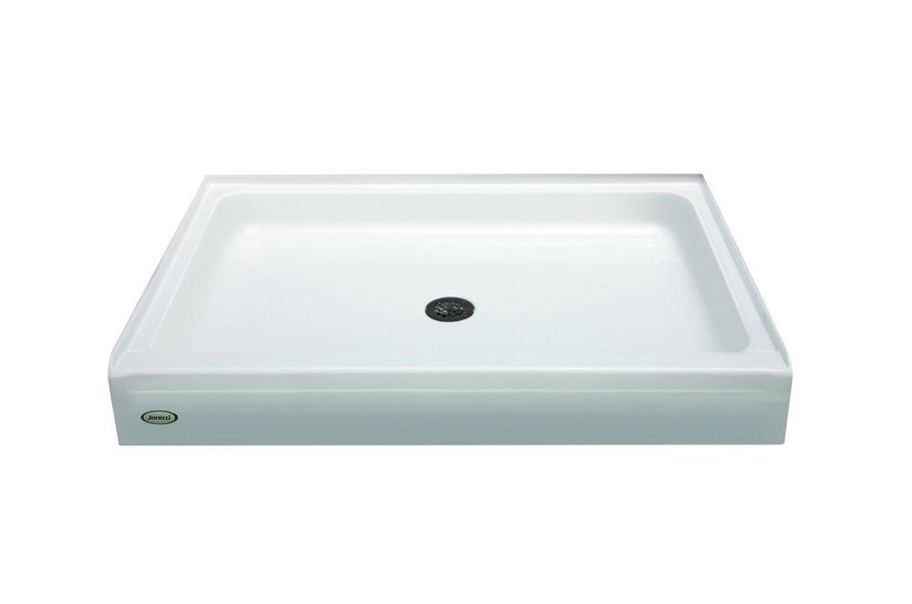 JACUZZI&reg; White 60 in. Rectangle Shower Base 
