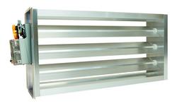 12 in. x 10 in. Side Mount Motorized Damper