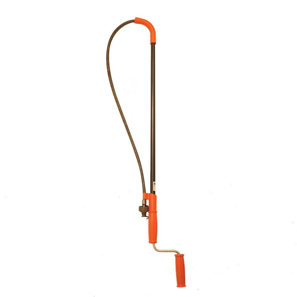 General Pipe Cleaners Orange Closet Auger With Down Head 