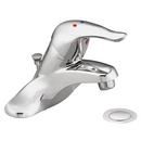 Moen Polished Chrome Single Handle Centerset Bathroom Sink Faucet 