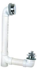 Plastic Lift & Turn Drain in Chrome Plated