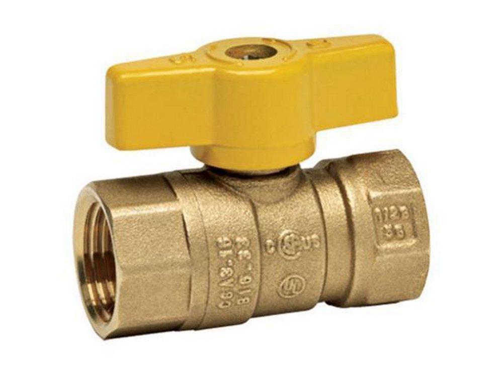 Kitz Forged Brass FIPT Regular Port Gas Ball Valve 