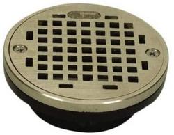 3 - 4 in. Plastic Nickel General Purpose Drain