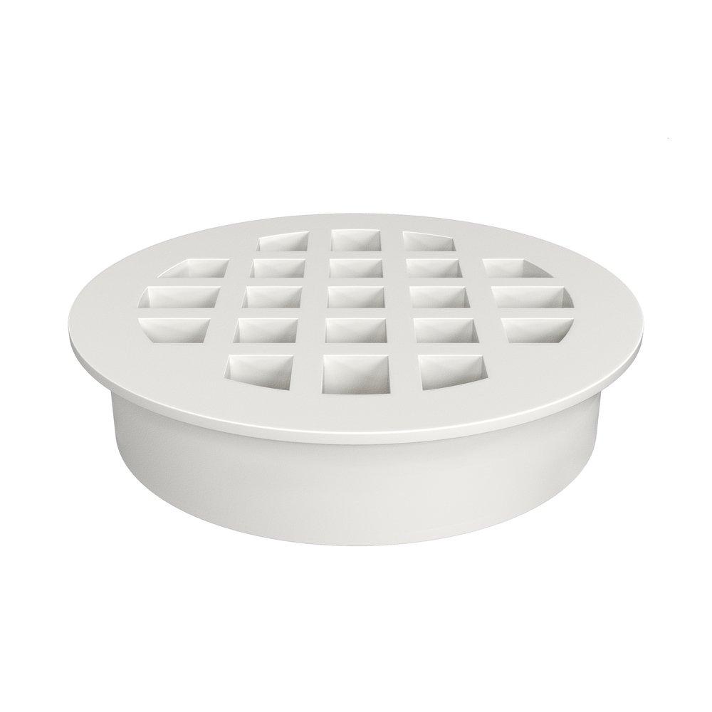 PROFLO&reg; Push On Plastic White General Purpose Drain 