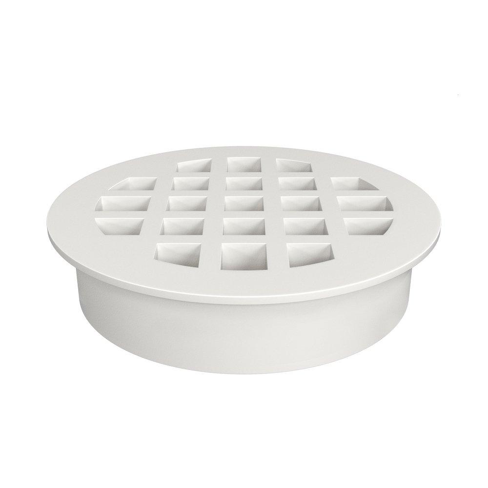 PROFLO&reg; Push On Plastic White General Purpose Drain 