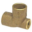 Cast Copper Female Baseboard Tee 