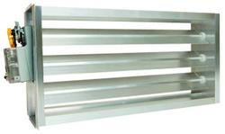 18 in. Motorized Damper Aluminum with Nylon Bearing